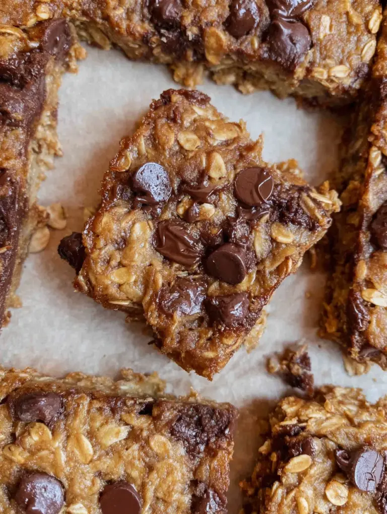 Banana Oatmeal Bars