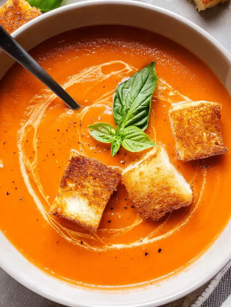 Best Homemade Tomato Soup