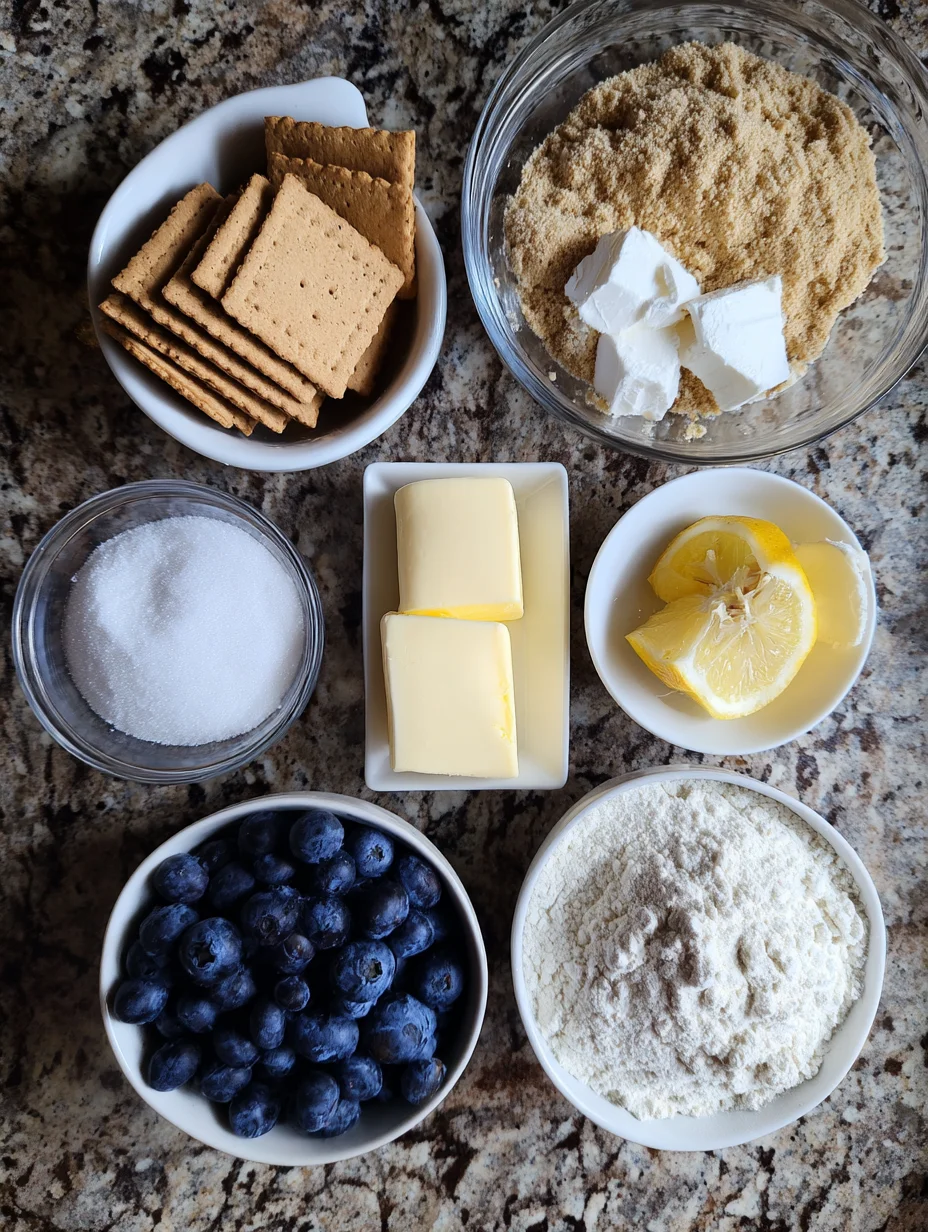 Blueberry Crumble Cheesecake