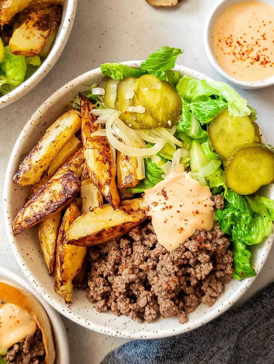Burger Bowls