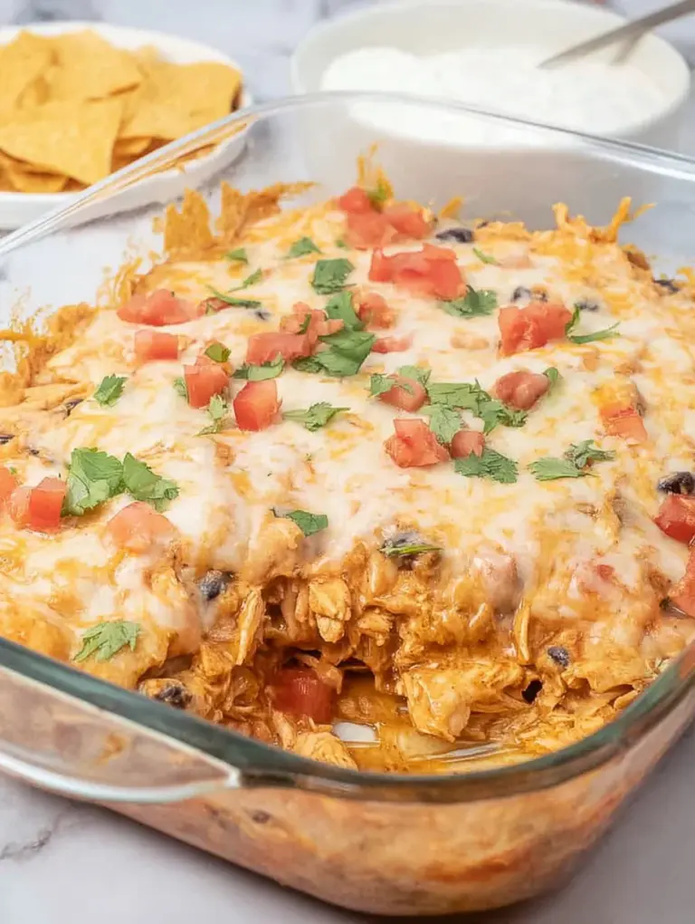 Chicken Taco Casserole