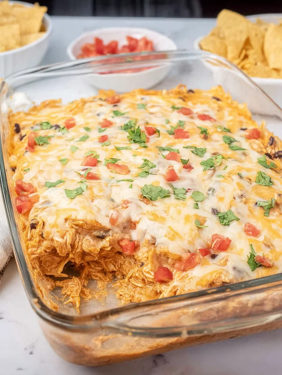 Chicken Taco Casserole