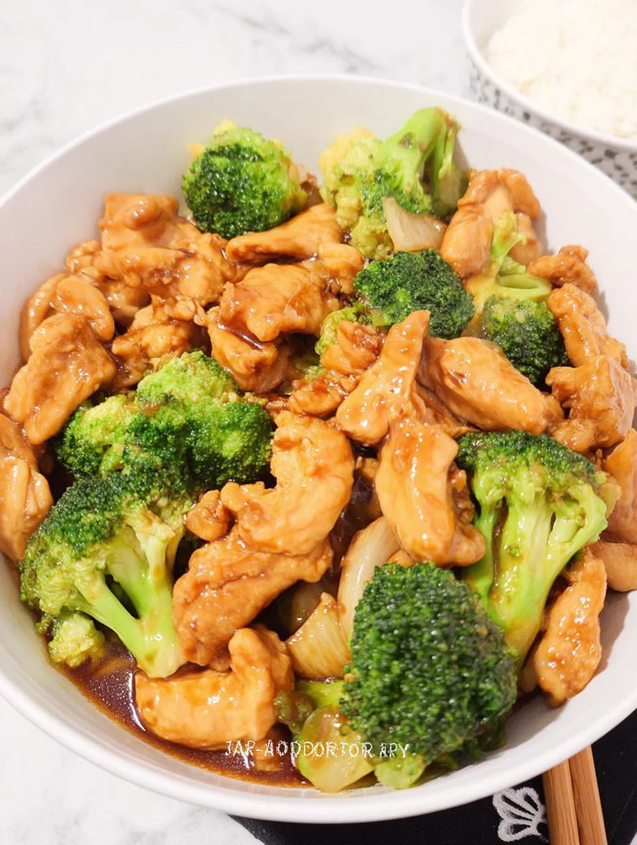 Chinese Chicken and Broccoli