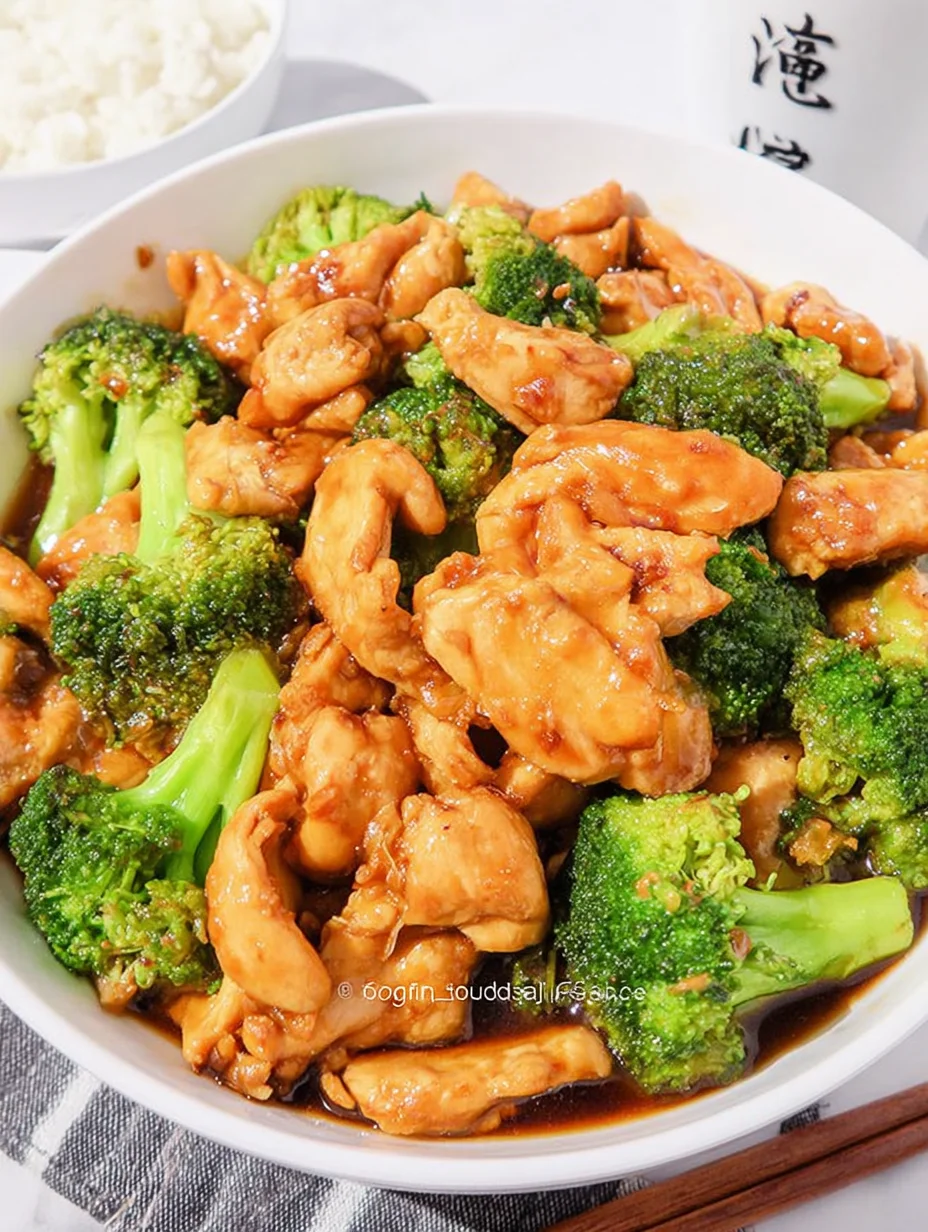 Chinese Chicken and Broccoli