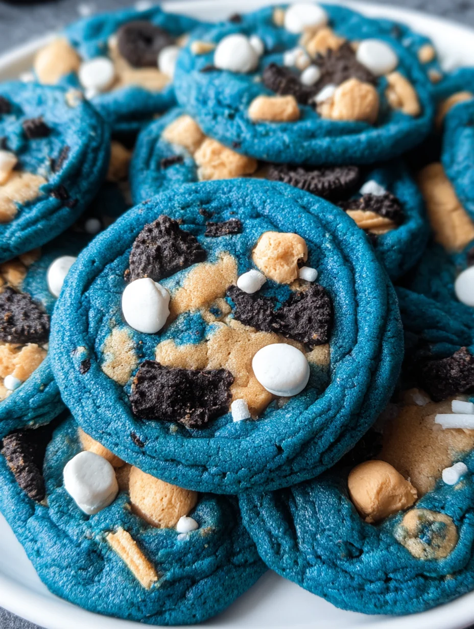 Cookie Monster Cookies