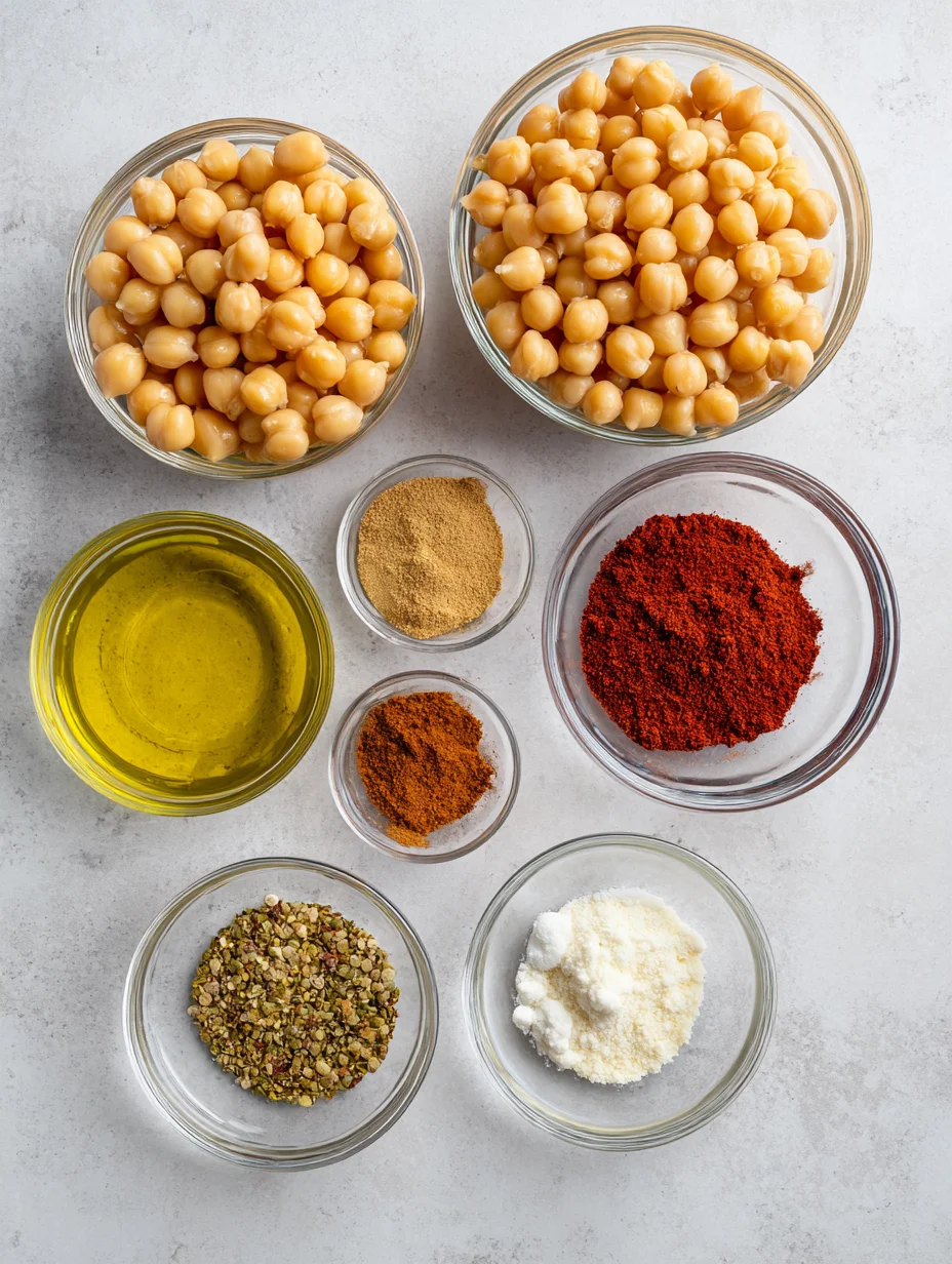 Easy Crispy Oven Roasted Chickpeas
