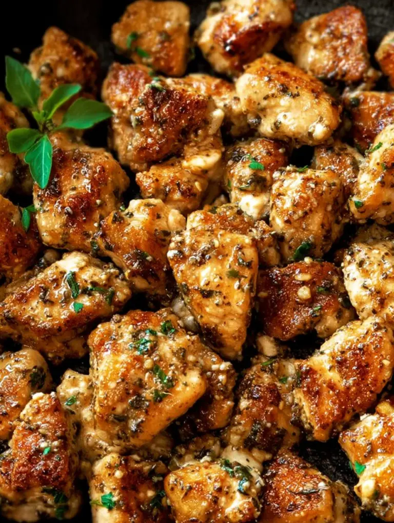 Garlic Butter Chicken Bites