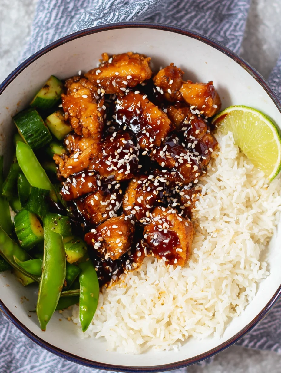 Healthy Sesame Chicken