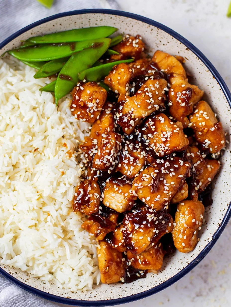 Healthy Sesame Chicken