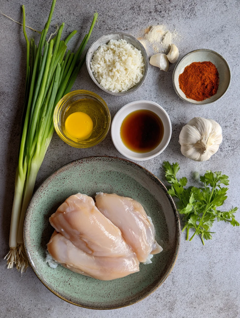 Honig Senf Hähnchen mit Reis