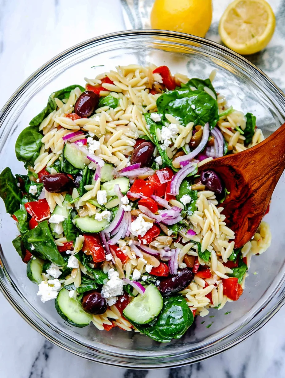 Mediterranean Orzo Salad