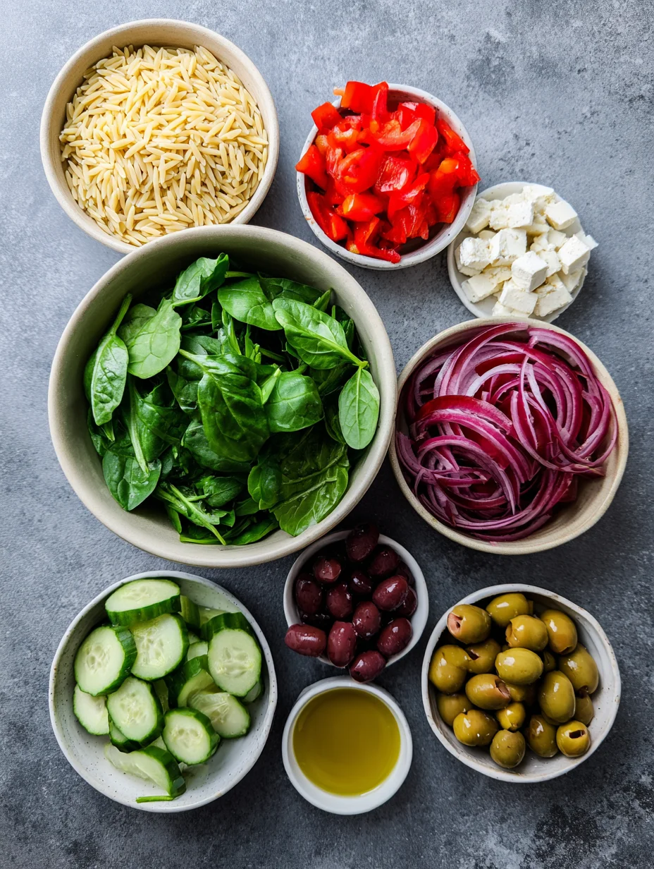 Mediterranean Orzo Salad