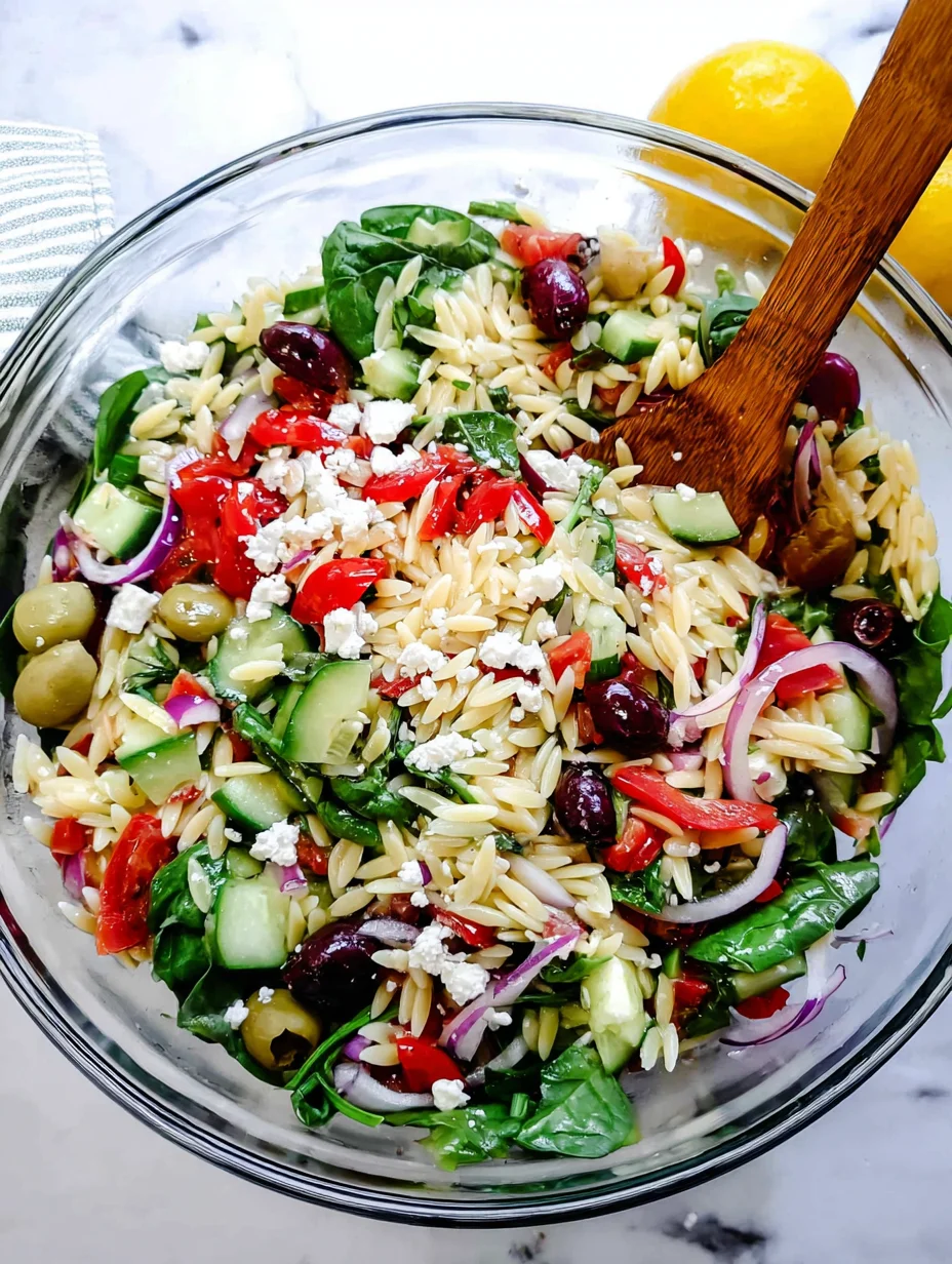 Mediterranean Orzo Salad