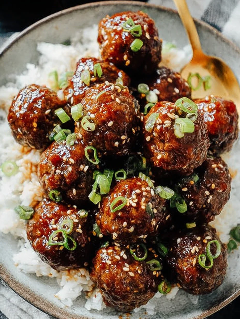 Mongolian Meatballs