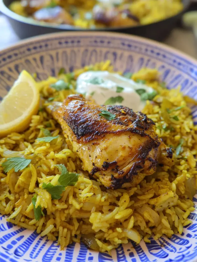 Moroccan Chicken & Rice