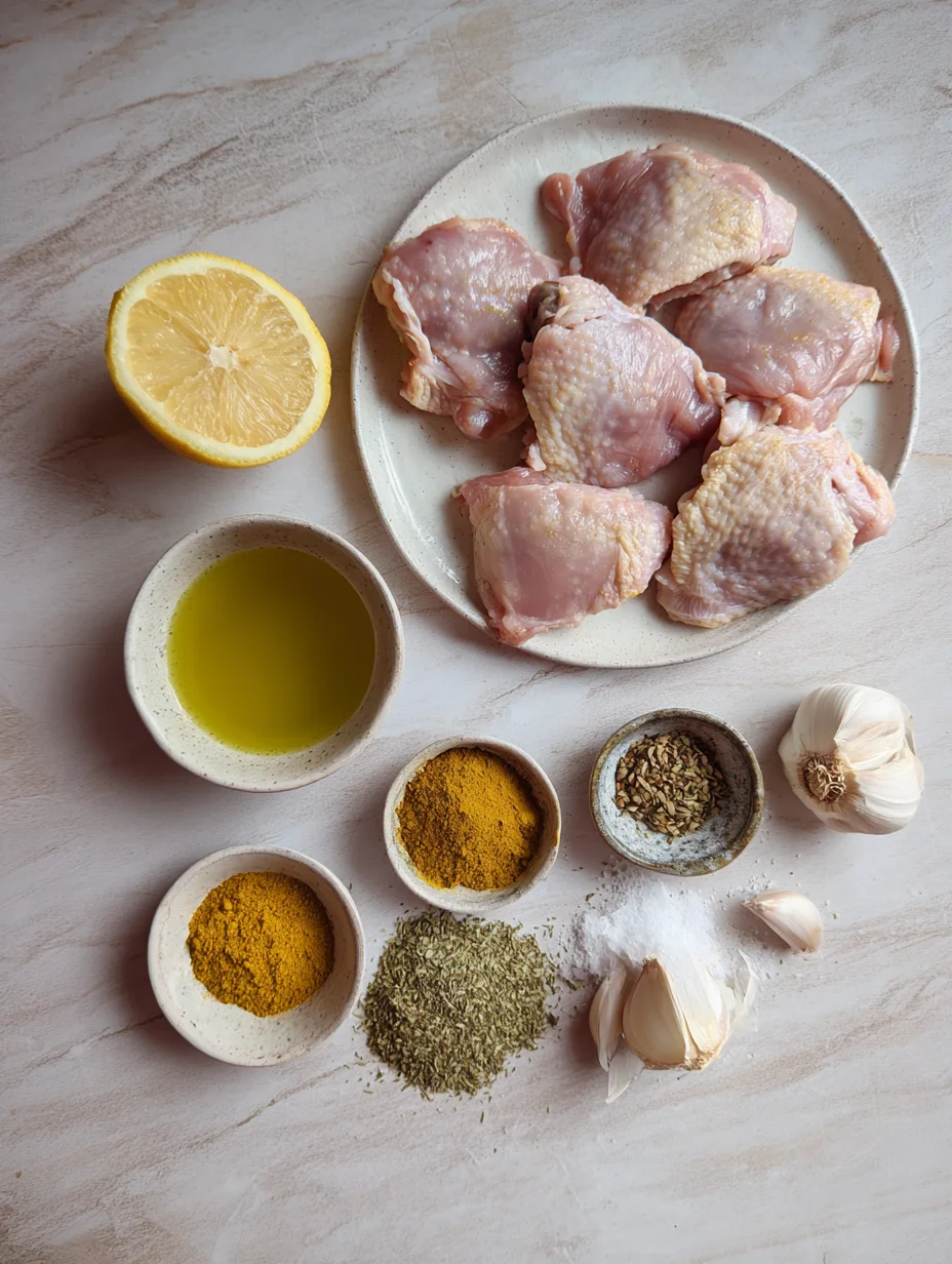 Moroccan Chicken & Rice