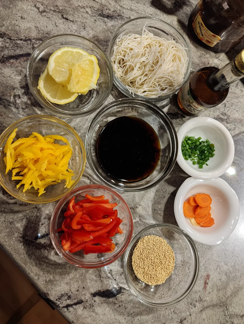 No Cook Noodle Salad
