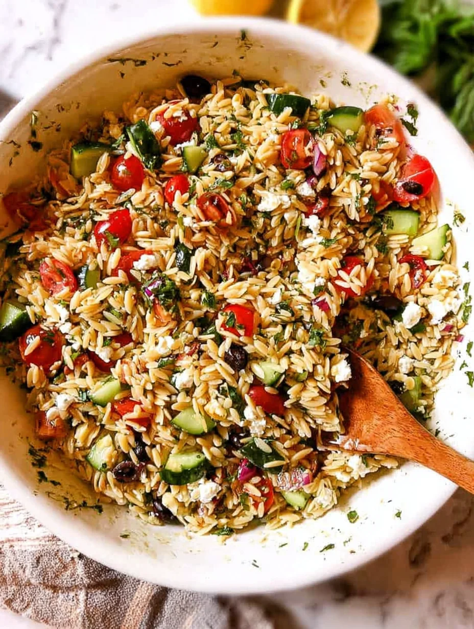 Orzo Pasta Salad