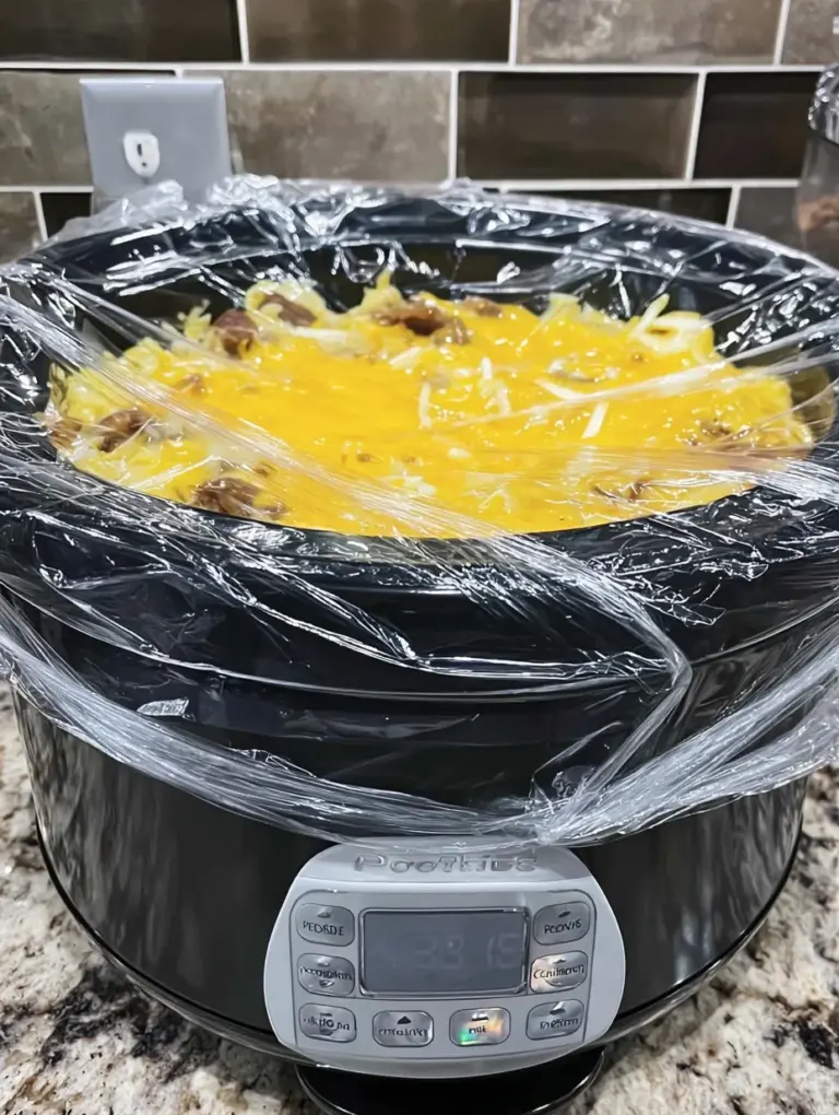 Overnight Slow Cooker Breakfast Casserole