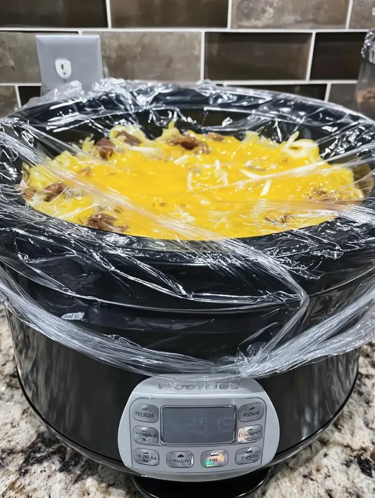 Overnight Slow Cooker Breakfast Casserole