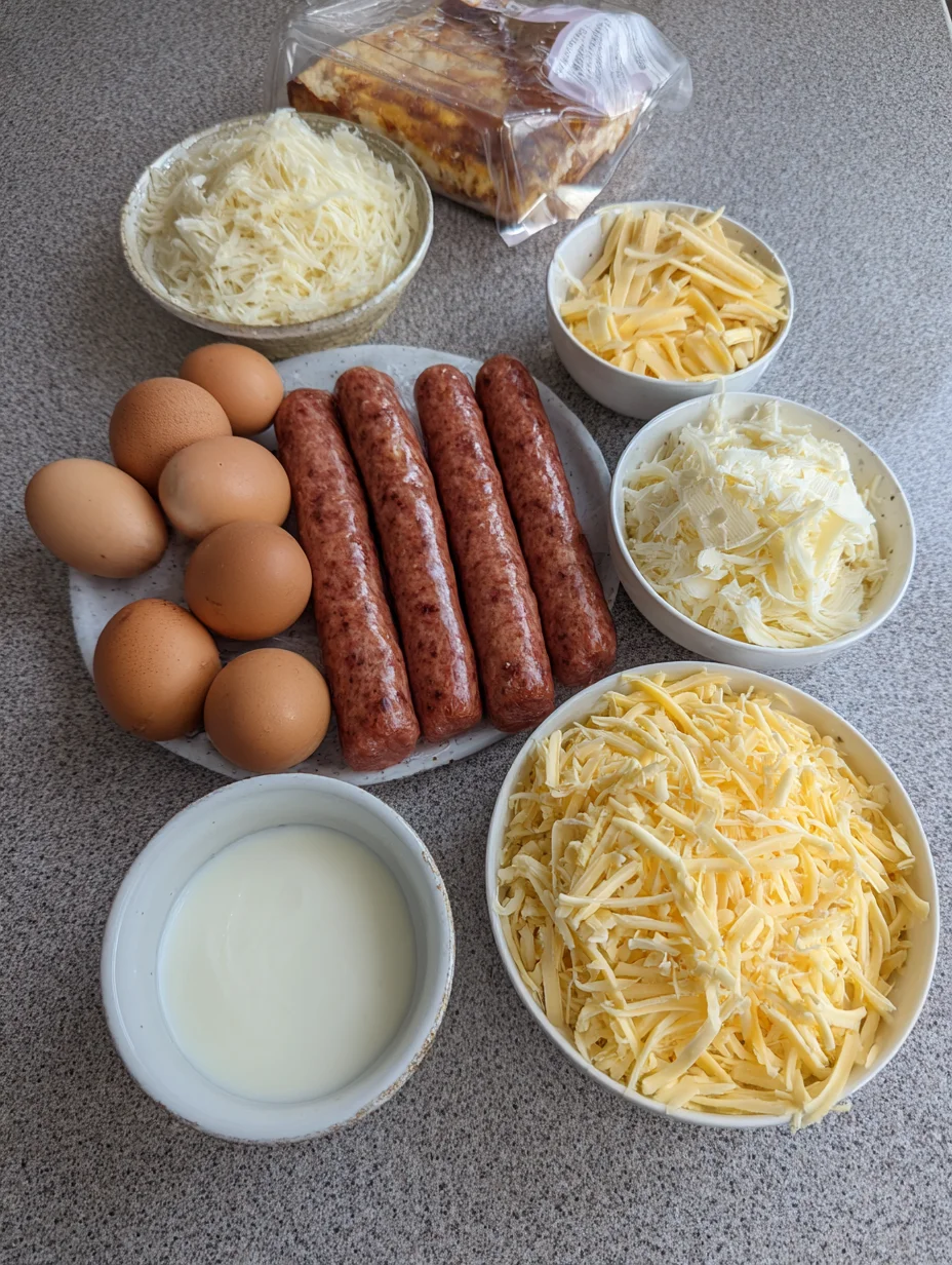 Overnight Slow Cooker Breakfast Casserole
