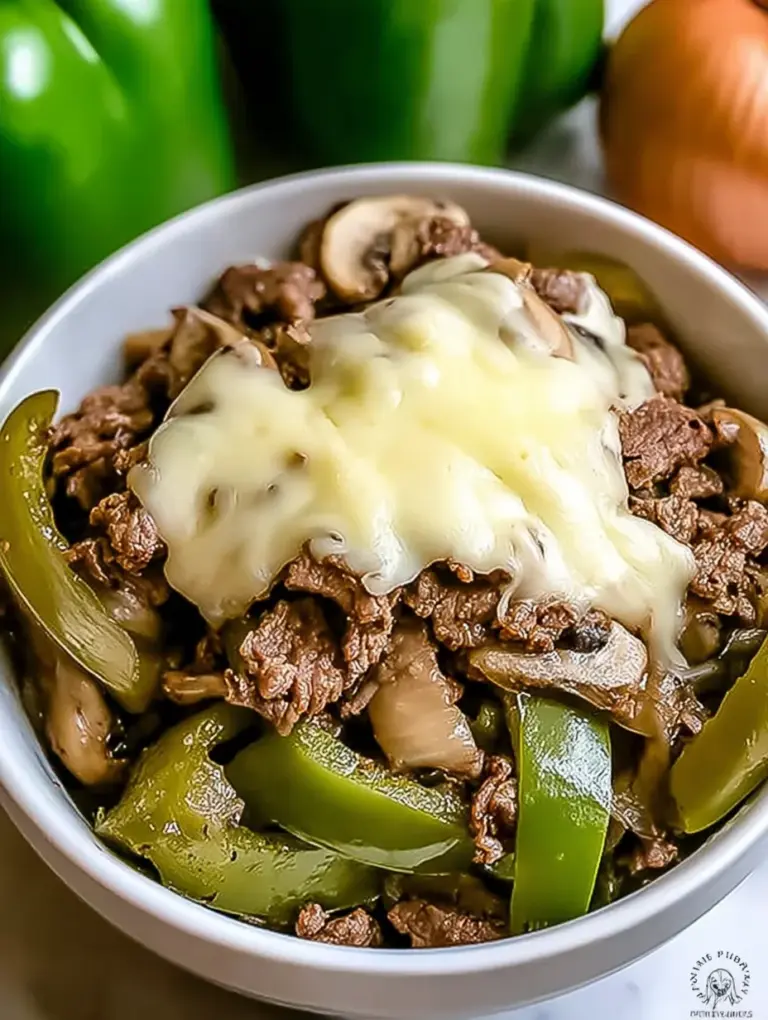 Philly Cheesesteak Bowls