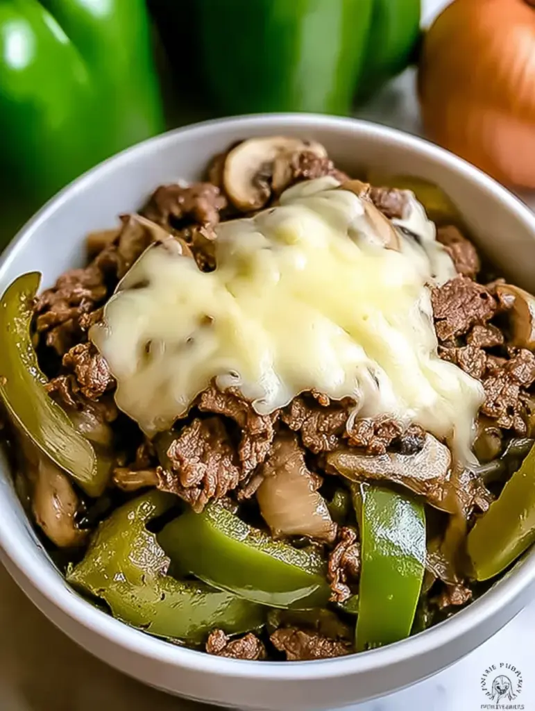 Philly Cheesesteak Bowls