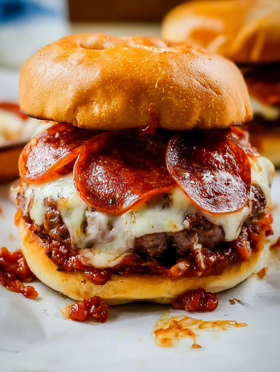 Pizza Burgers