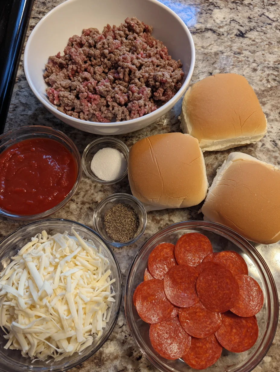 Pizza Burgers