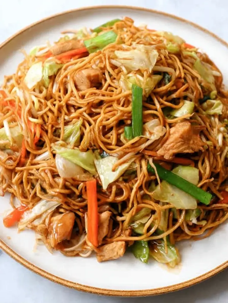 Quick & Easy Chicken Chow Mein