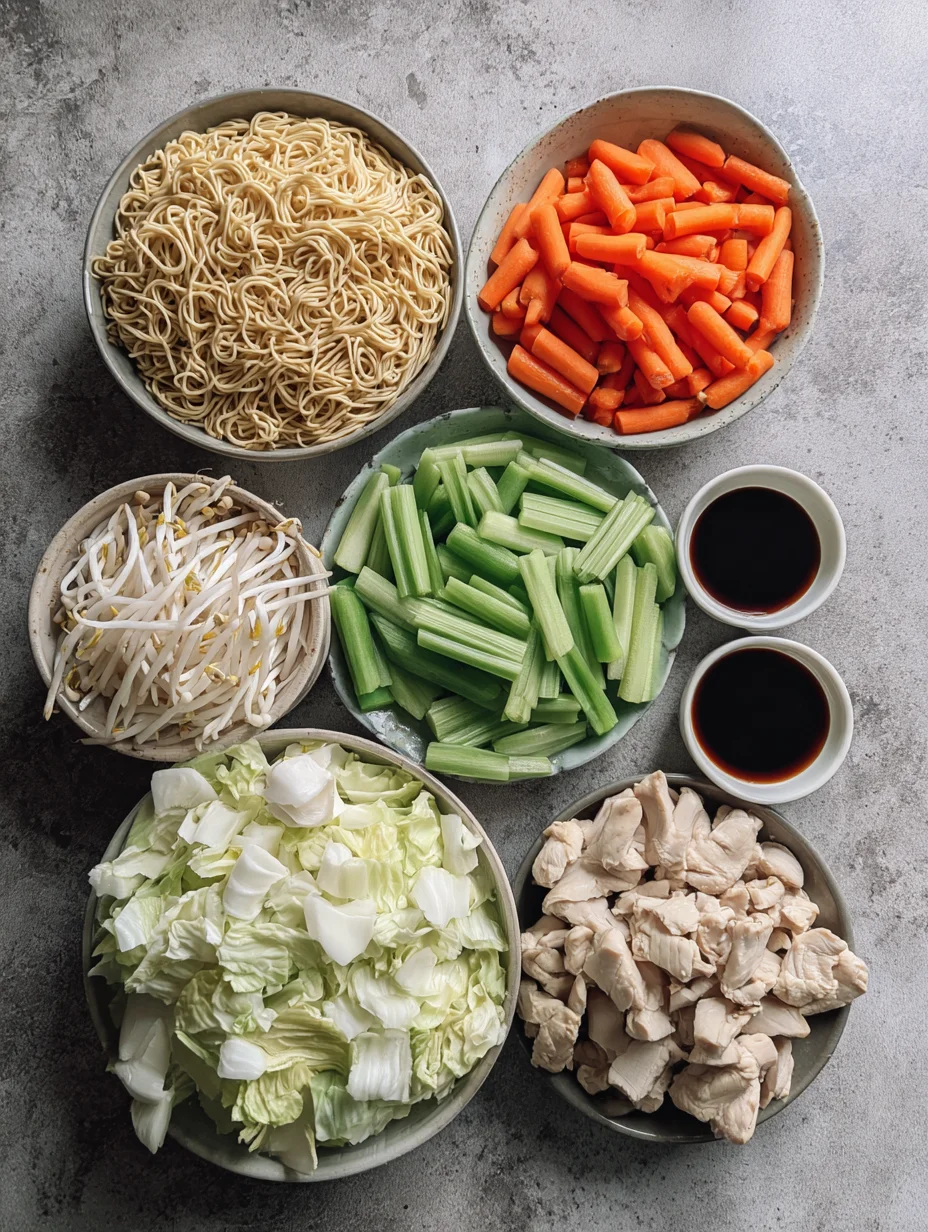 Quick & Easy Chicken Chow Mein