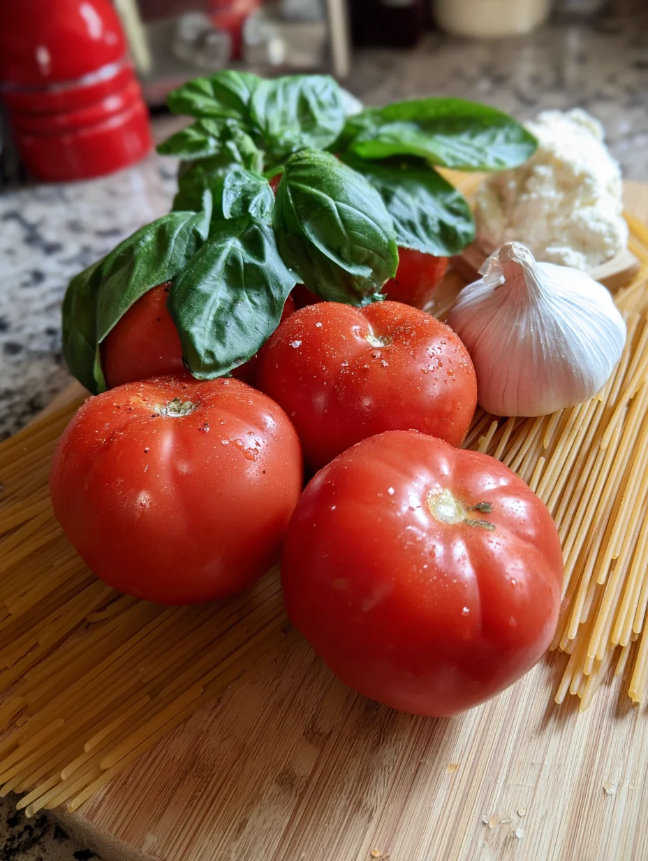 Roasted Tomato and Garlic Ricotta Pasta