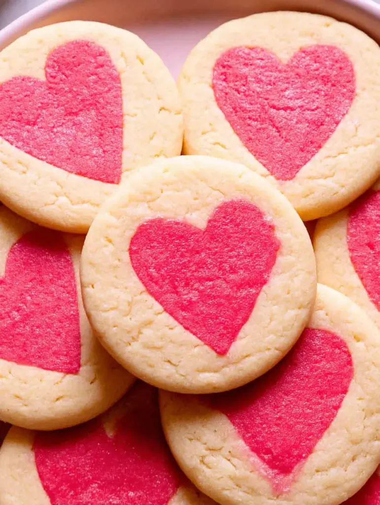 Slice and Bake Valentine's Day Cookies