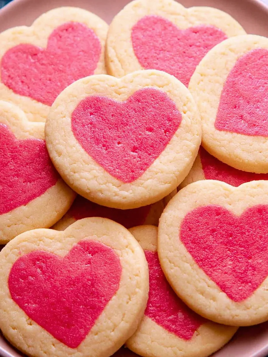 Slice and Bake Valentine's Day Cookies