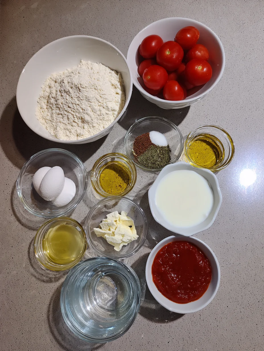 Tomatenbroodjes met kipsalade