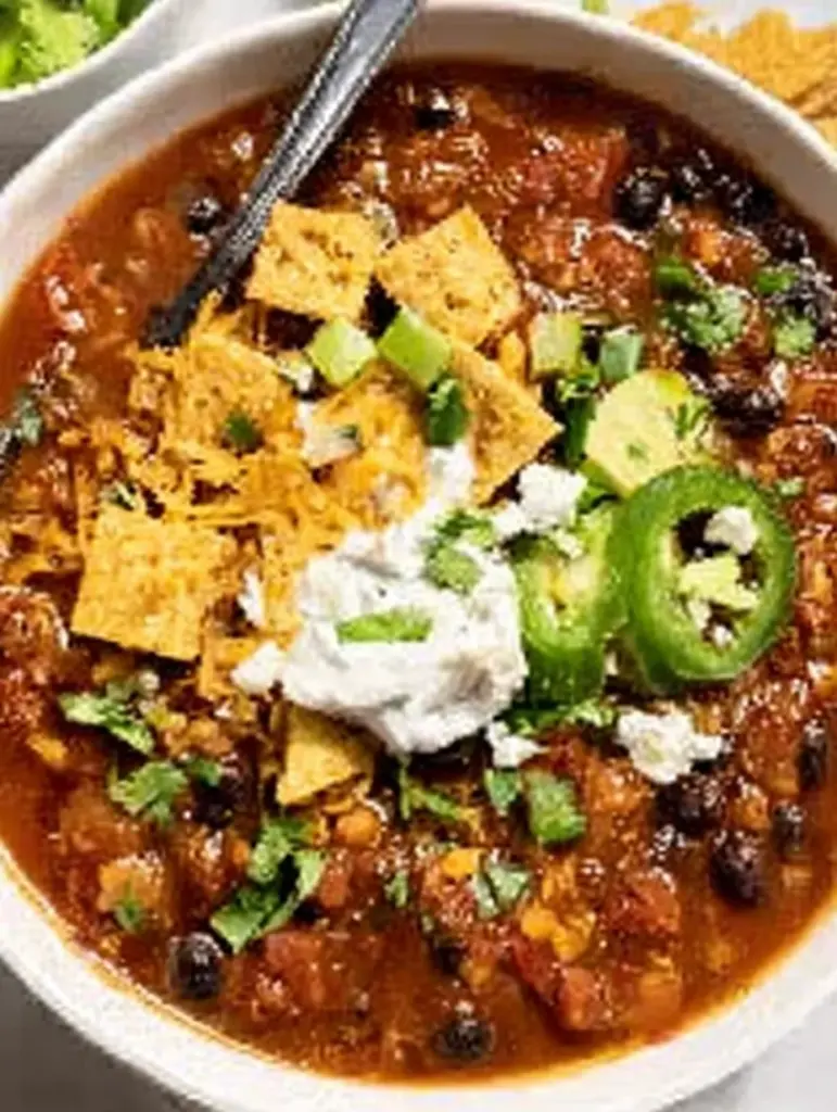 Vegan Black Bean Chili