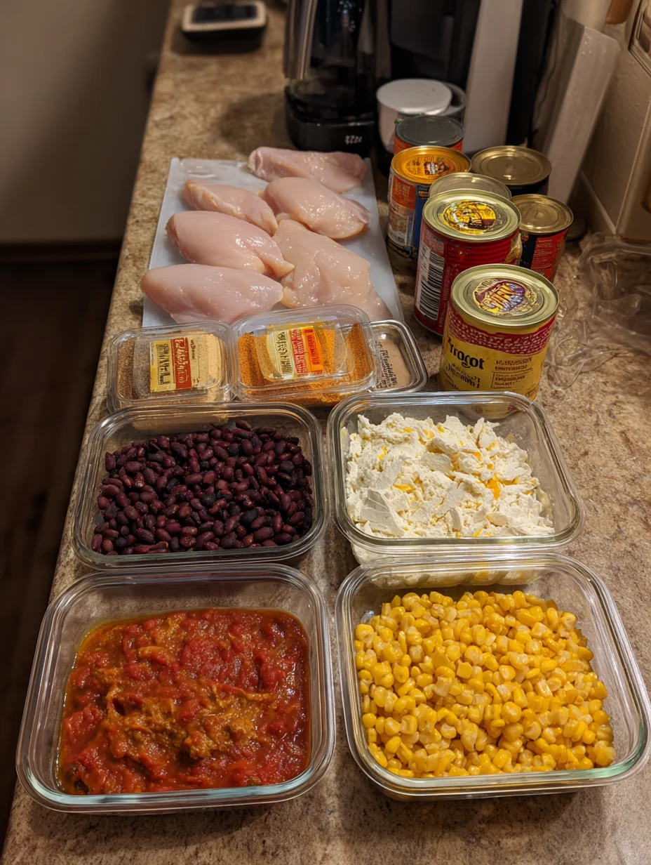 White Chicken Chili Recipe with Cream Cheese