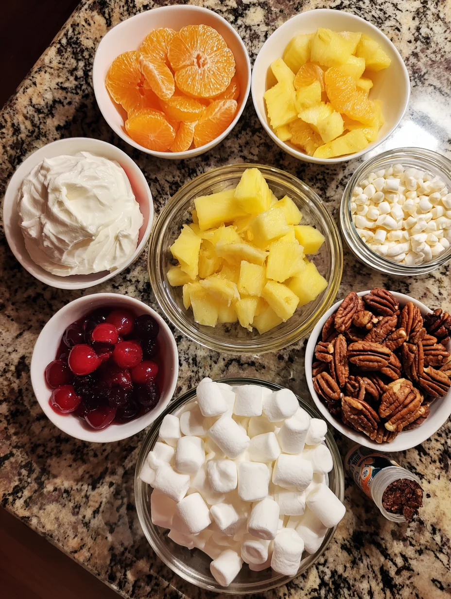 Ambrosia Salad with Cool Whip