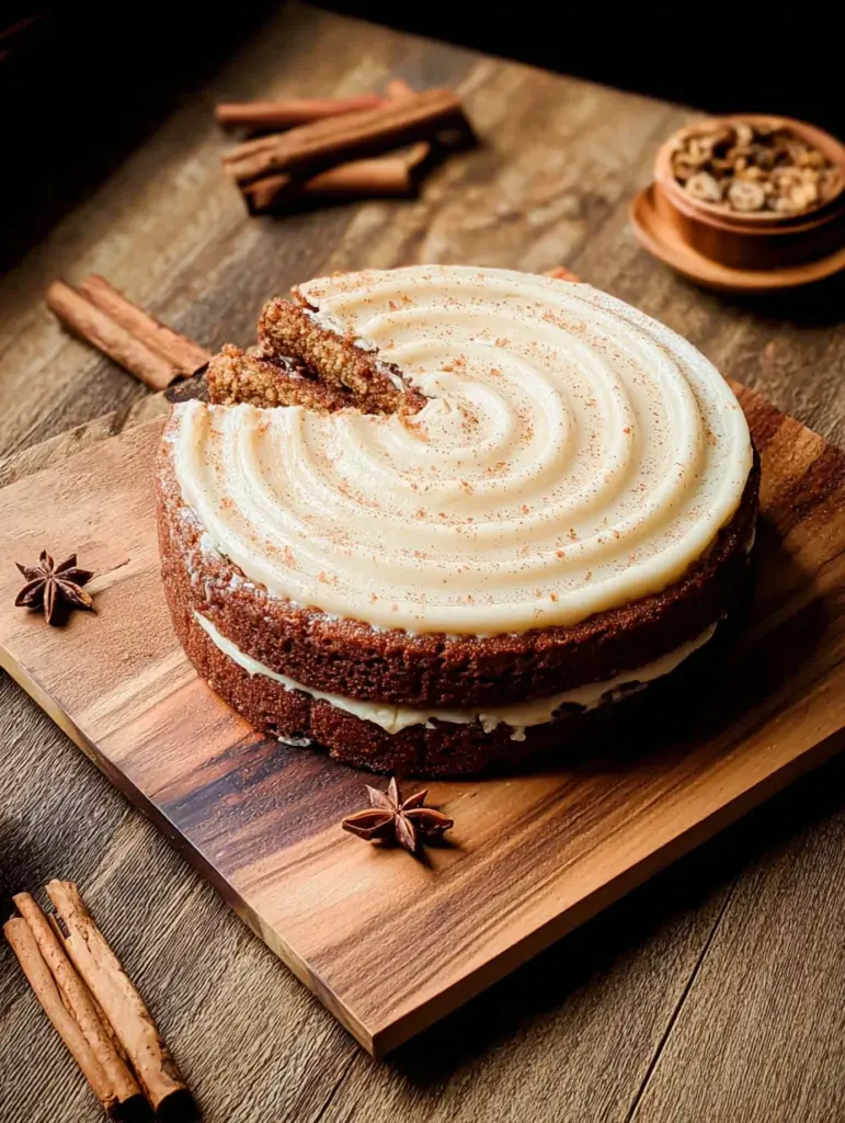 Brown Sugar Chai Cake