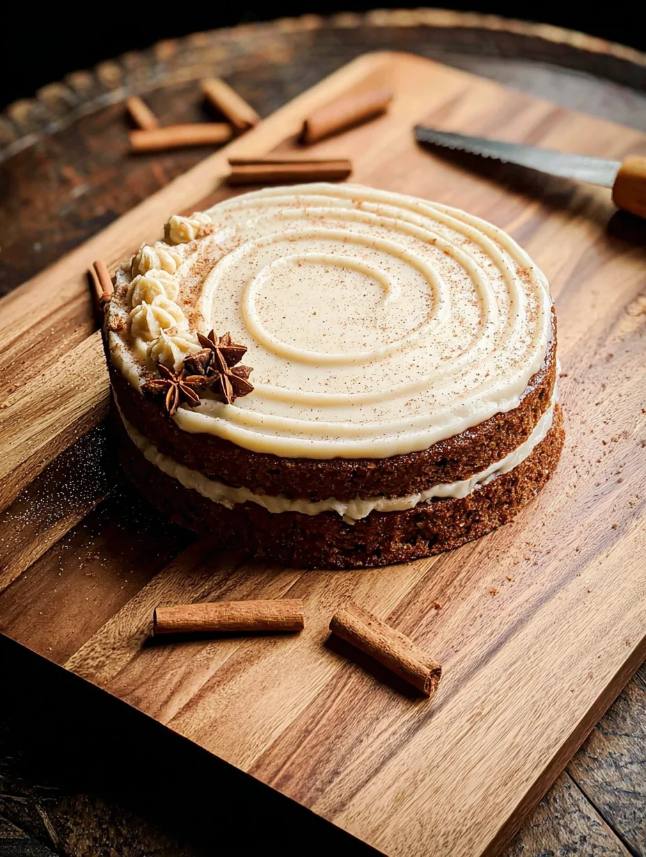Brown Sugar Chai Cake