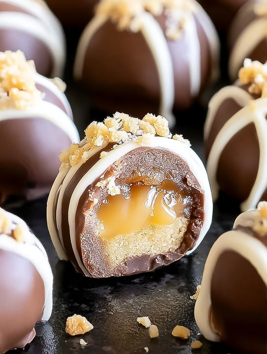 Caramel Apple Truffles