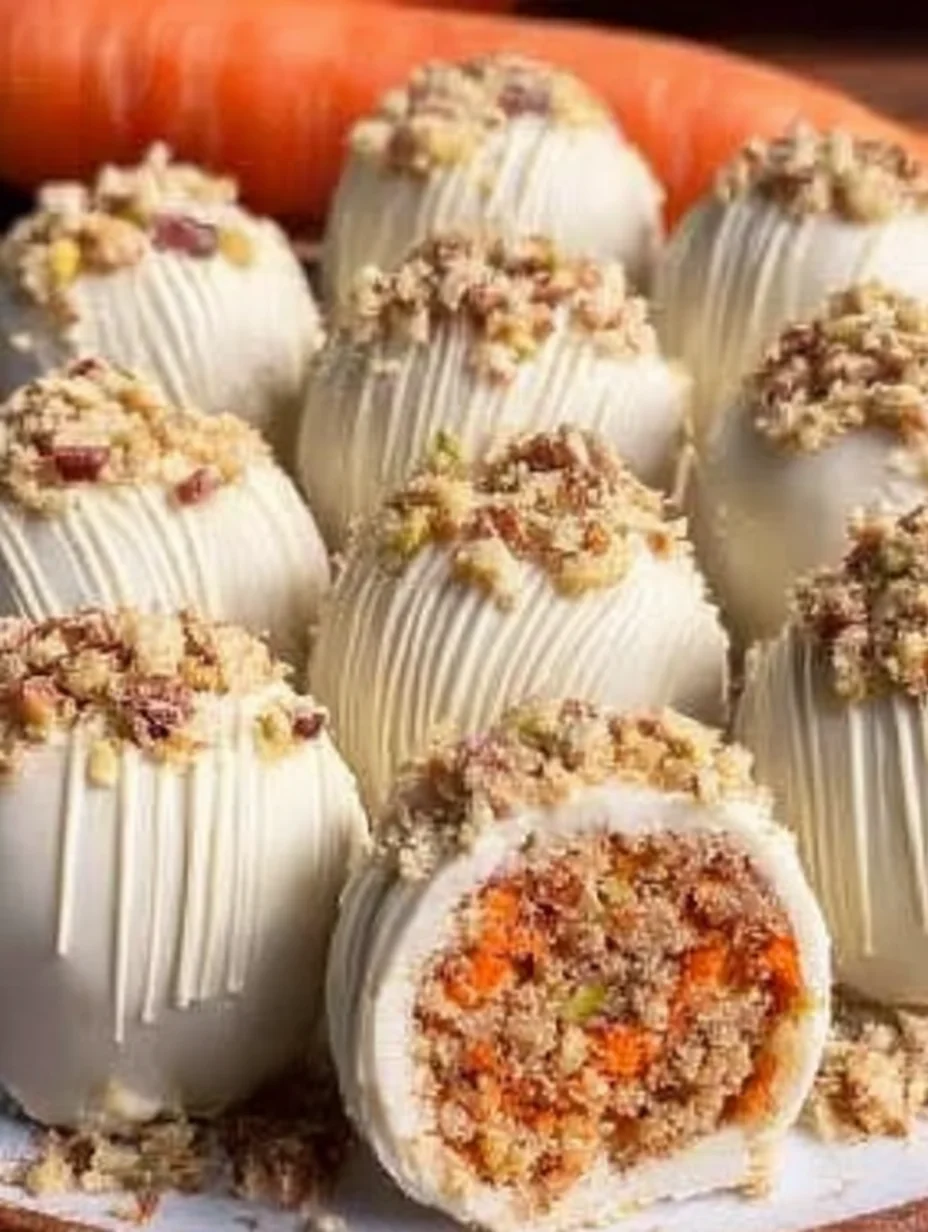 Carrot Cake Truffles