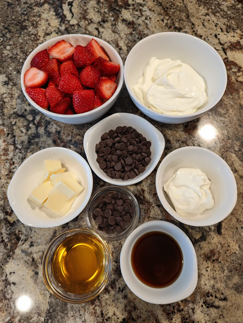 Chocolate Strawberry Yogurt Clusters