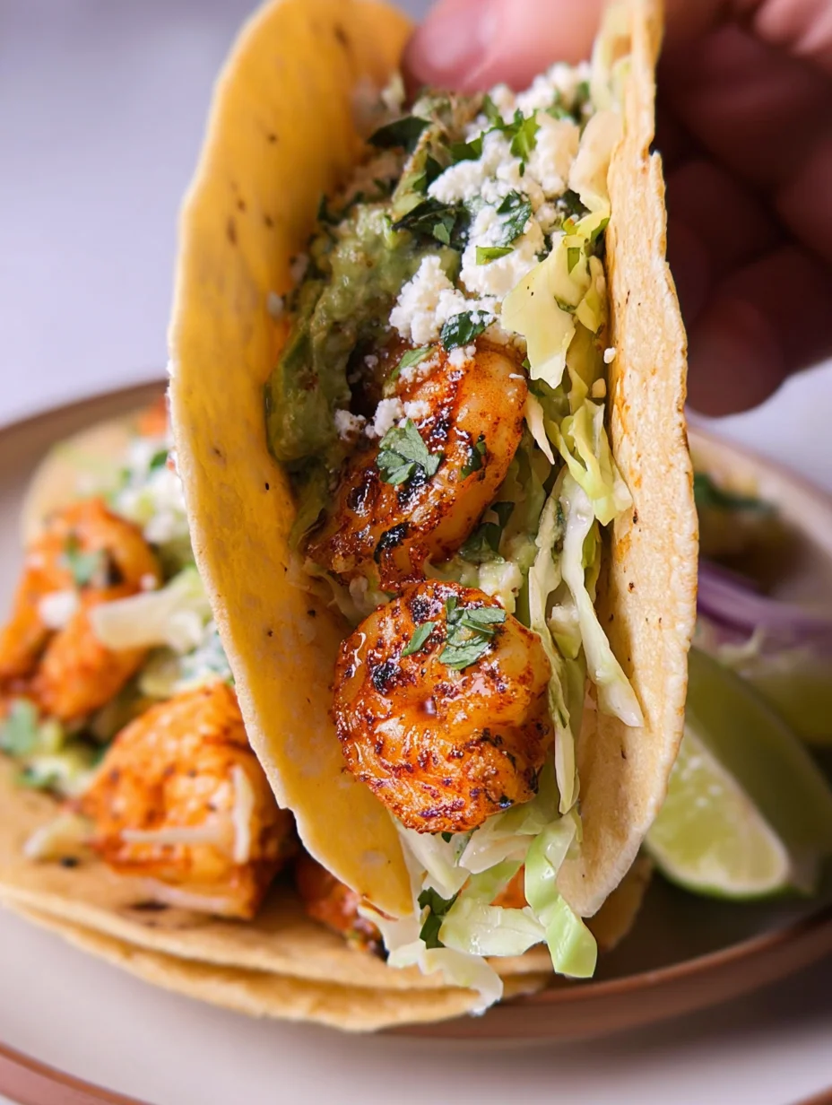 Cilantro Lime Shrimp Tacos