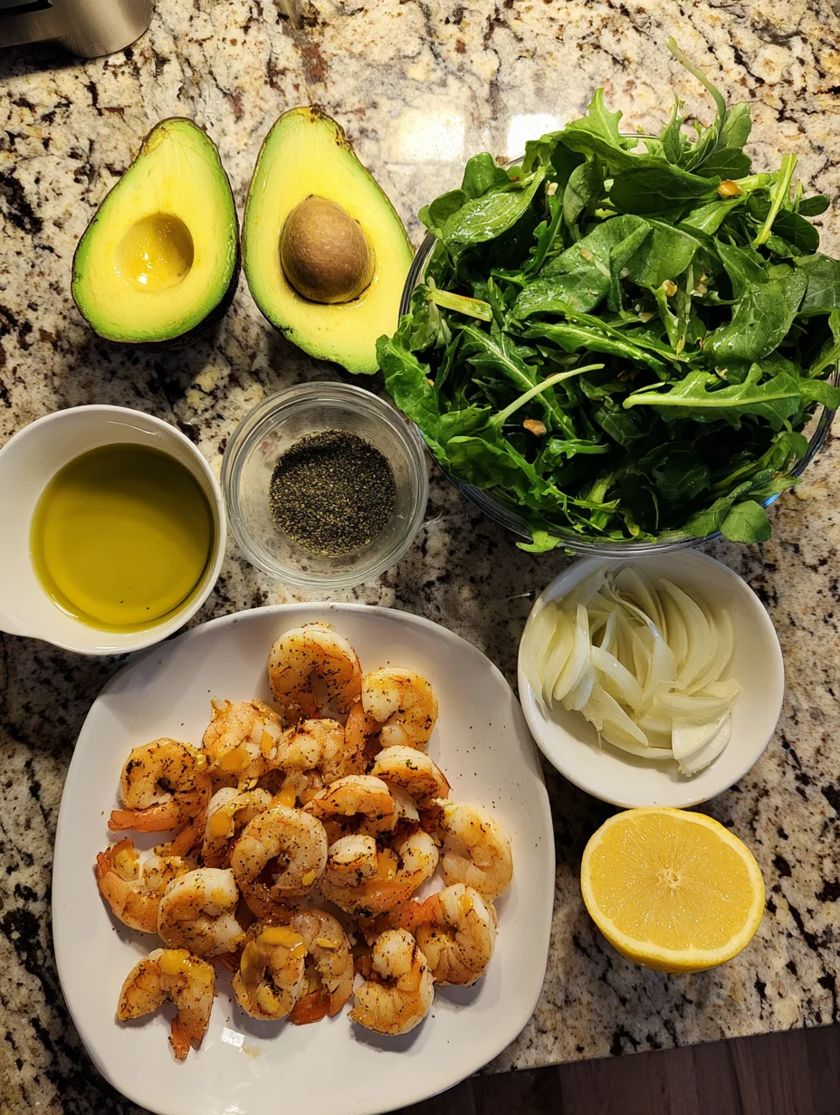 Citrus Shrimp and Avocado Salad