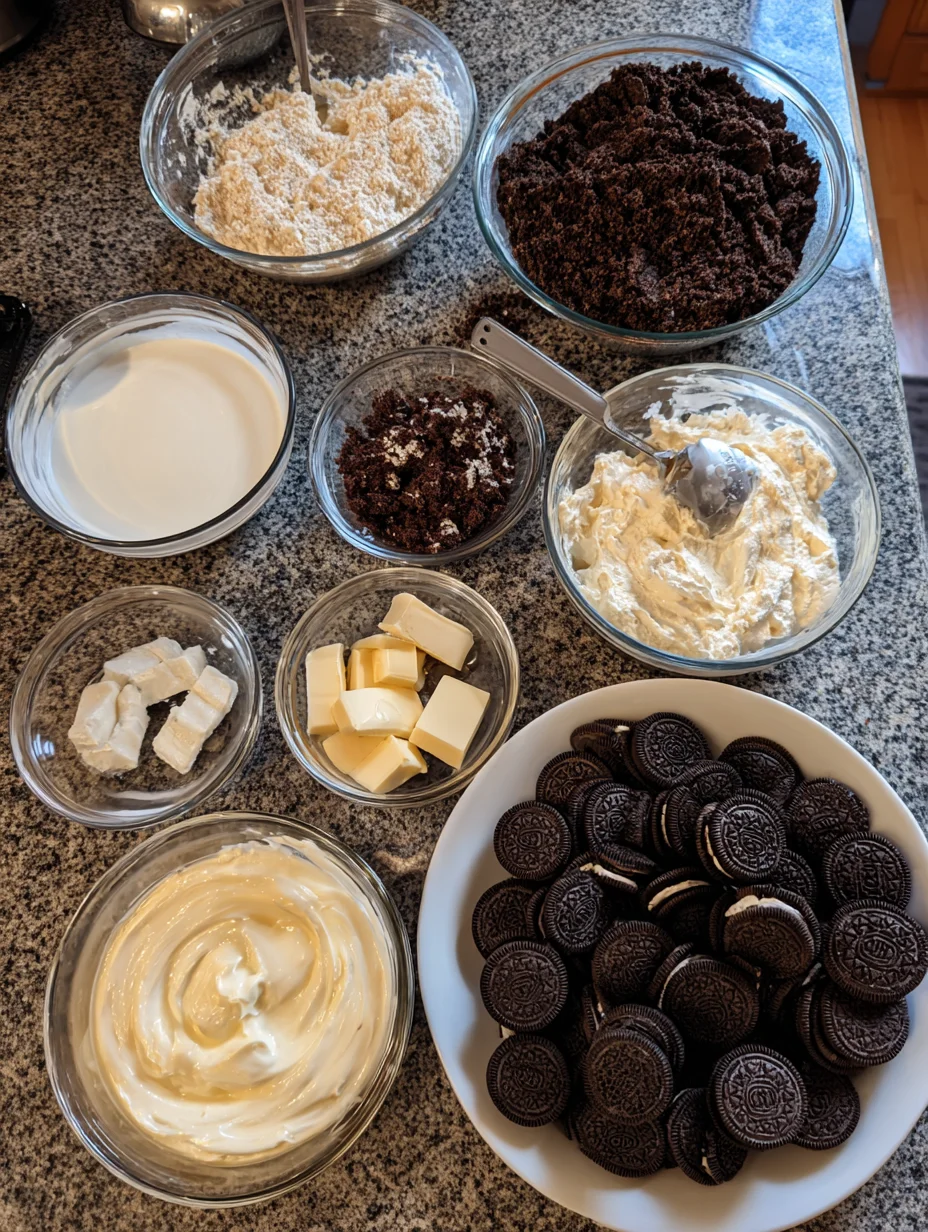 Cookies and Cream Dessert Cups
