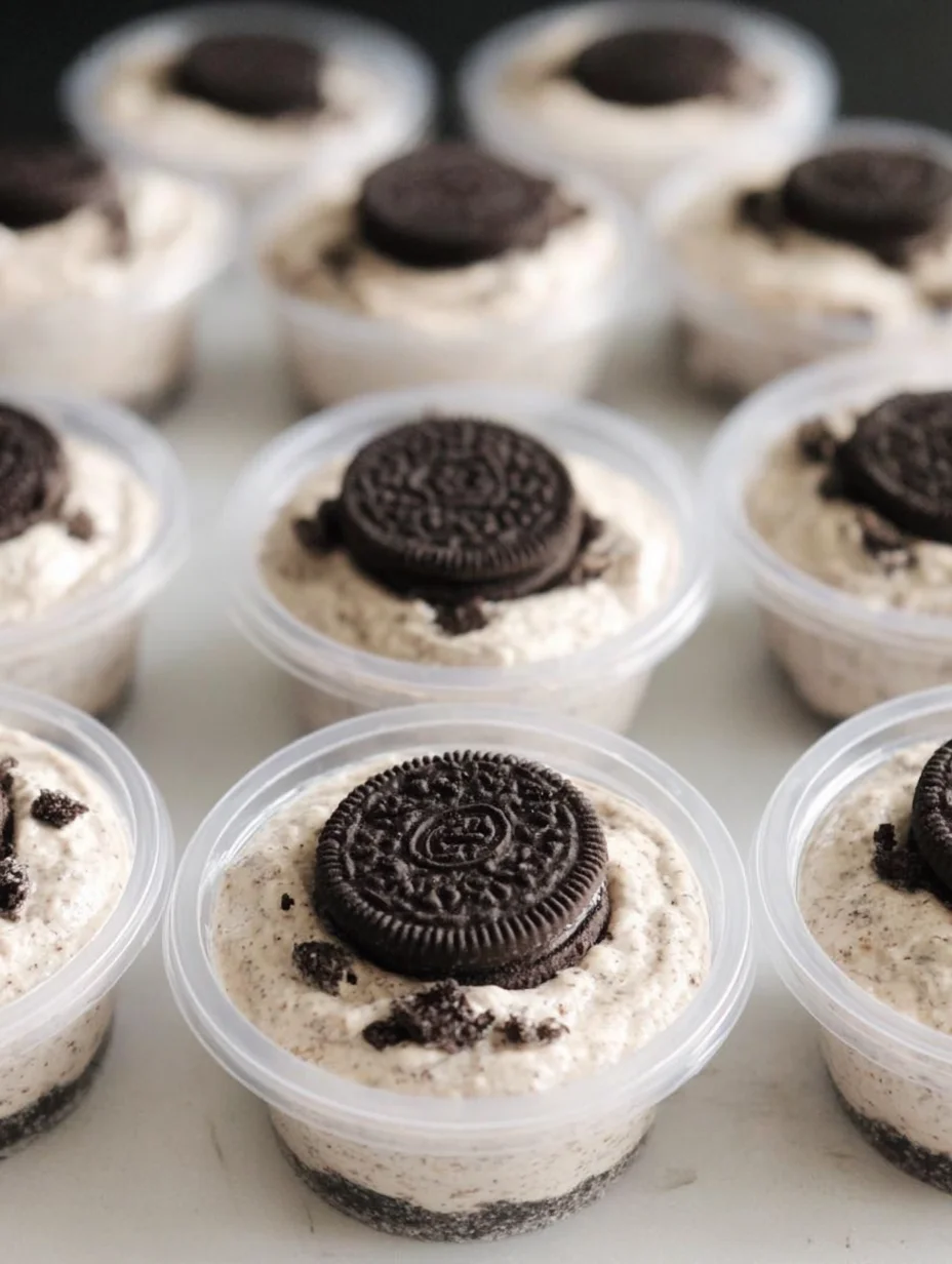 Cookies and Cream Dessert Cups