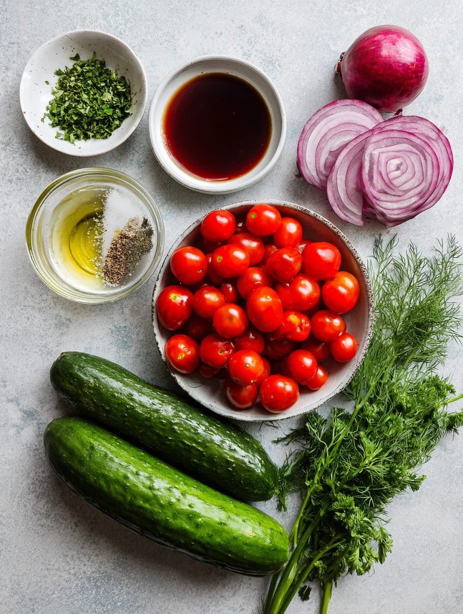 Cucumber Tomato Salad