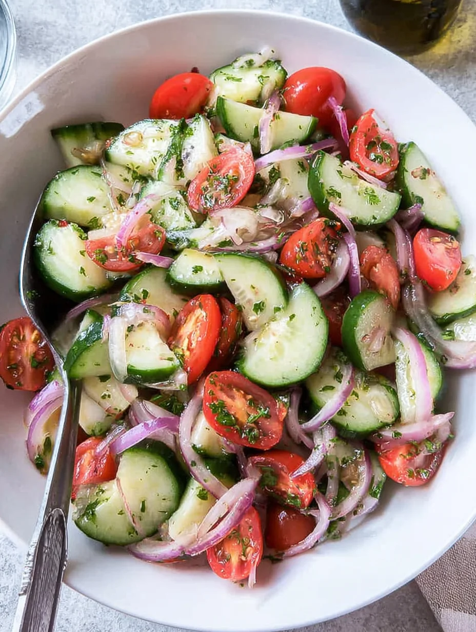 Cucumber Tomato Salad