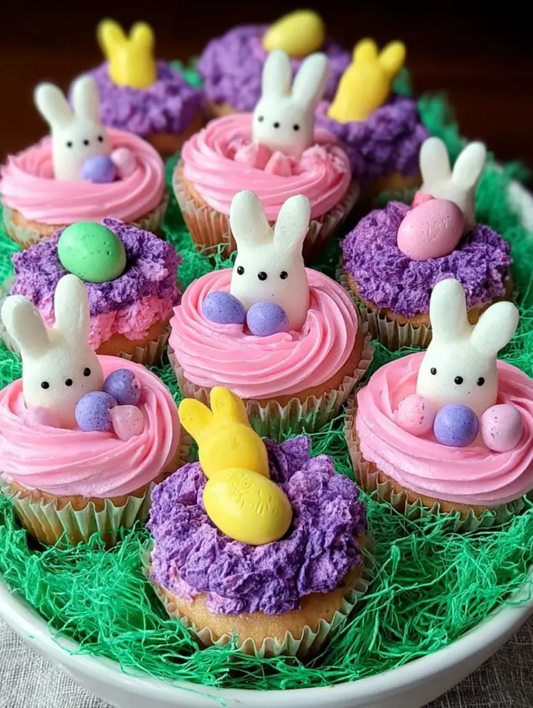 Easter Basket Cupcakes